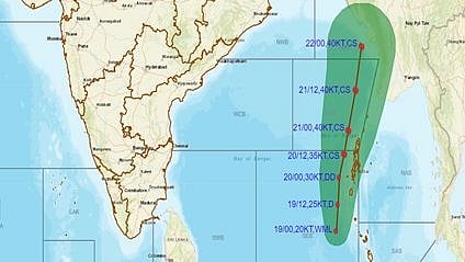 <div class="paragraphs"><p>Asani, currently a low-pressure area, is likely to move in the northeast direction.</p></div>