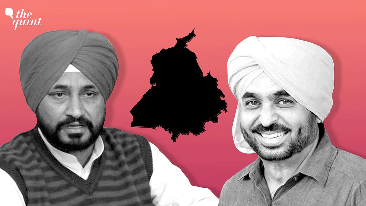 <div class="paragraphs"><p>Representative image for incumbent chief minister of Punjab Charanjit Singh Channi and Aam Aadmi Party's CM face Bhagwant Mann. </p></div>