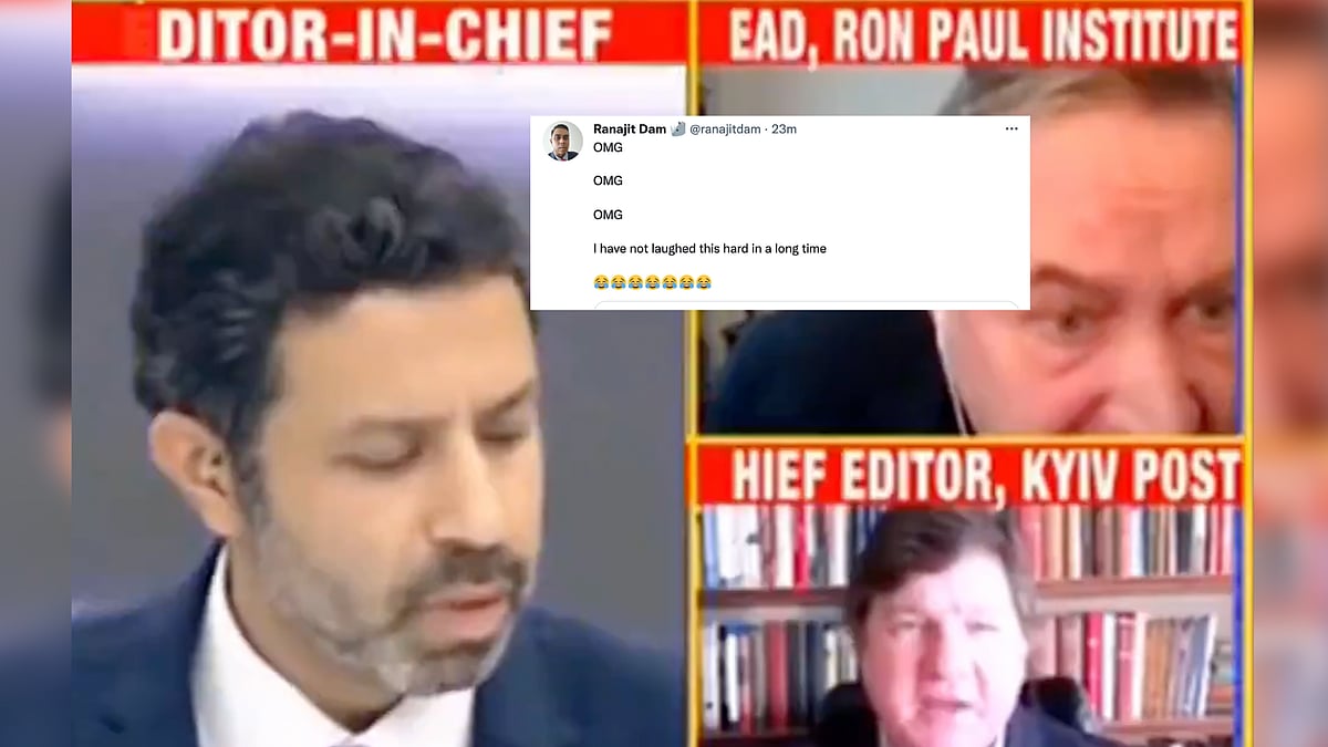 <div class="paragraphs"><p>Rahul Shivshankar scolding wrong guest at debate goes viral.</p></div>