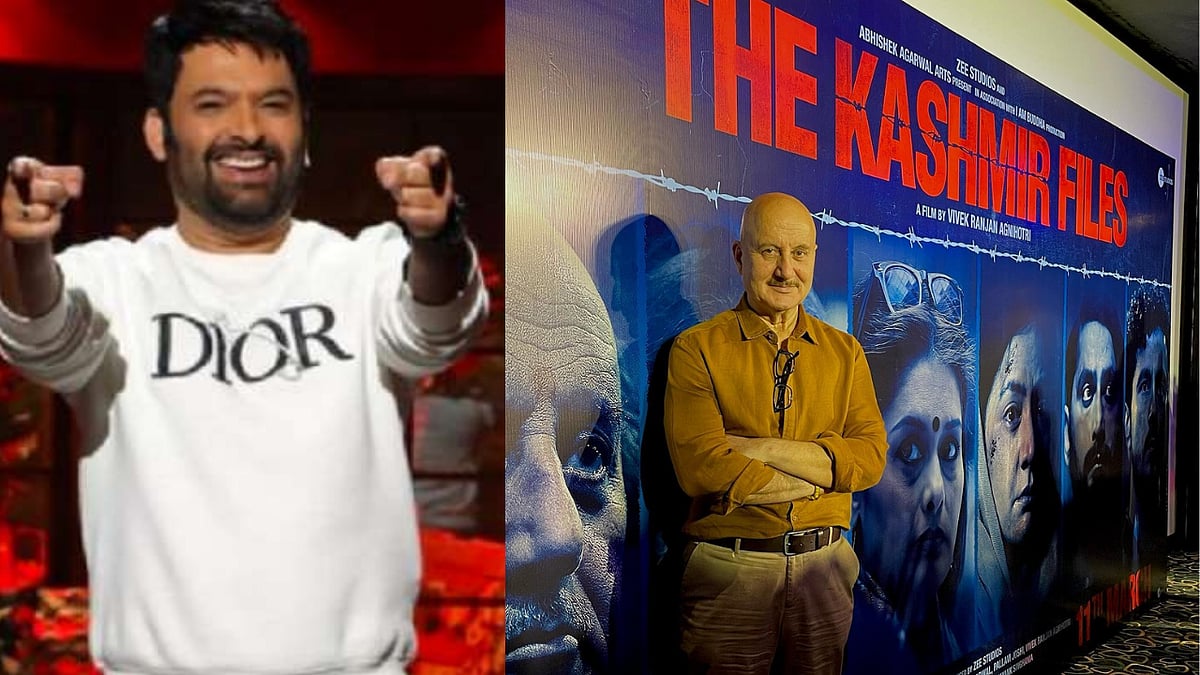 <div class="paragraphs"><p>Kapil Sharma thanks Anupam Kher for clarifying the controversy around his show and <em>The Kashmir Files.</em></p></div>