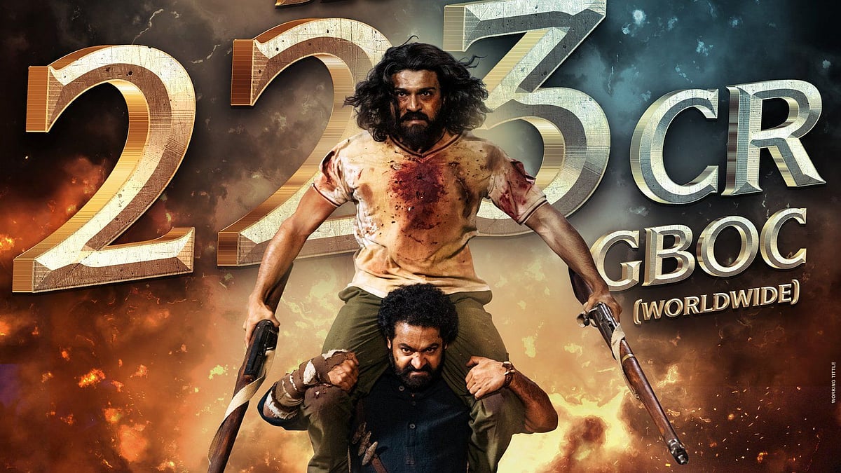 <div class="paragraphs"><p>Ram Charan and Jr NTR-starrer <em>RRR </em>makes Rs 223 crore worldwide.</p></div>