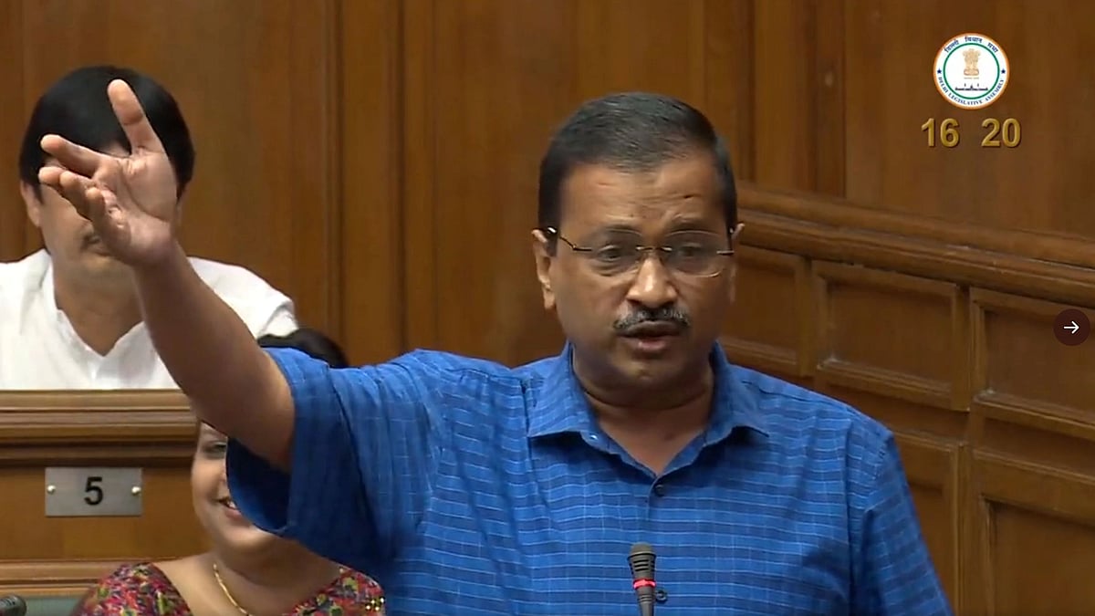 <div class="paragraphs"><p>Arvind Kejriwal blasted the BJP on Thursday, 24 March, over the controversy surrounding the Vivek Agnihotri-directed movie 'The Kashmir Files'.</p></div>
