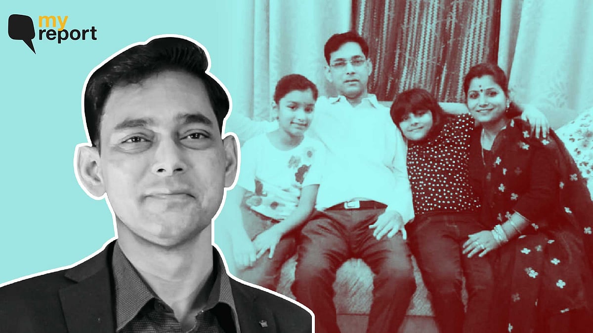 <div class="paragraphs"><p>Dr Shekhar Dutta Jha with his family.</p></div>