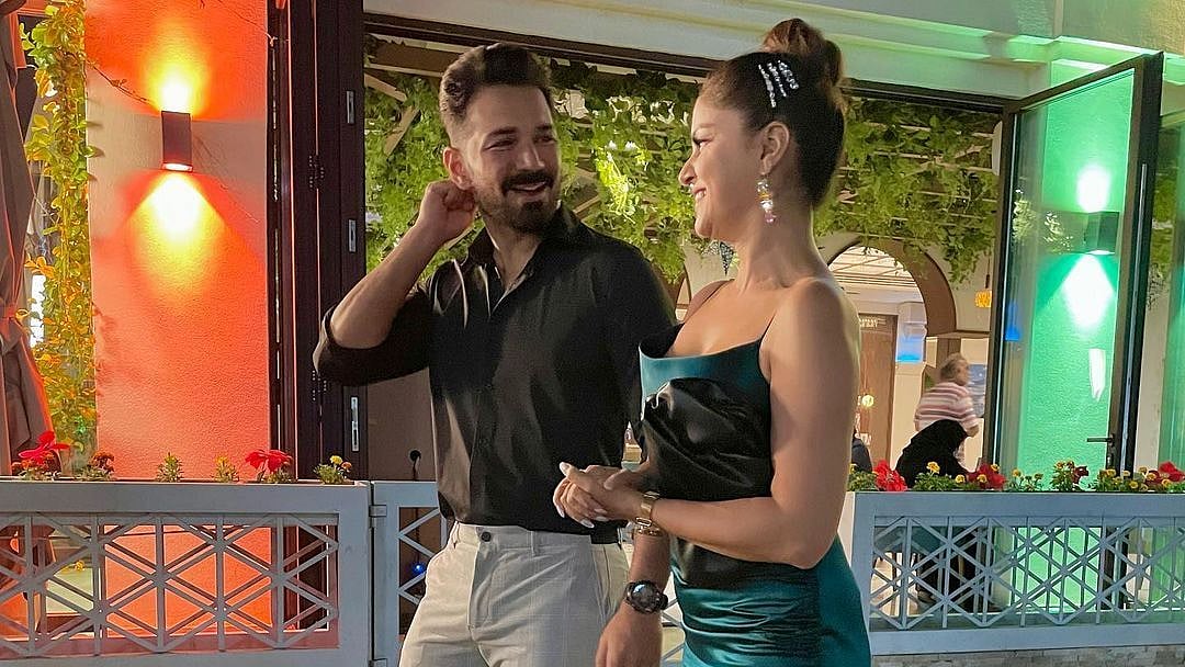 <div class="paragraphs"><p>Rubina Dilaik and Abhinav Shukla.</p></div>