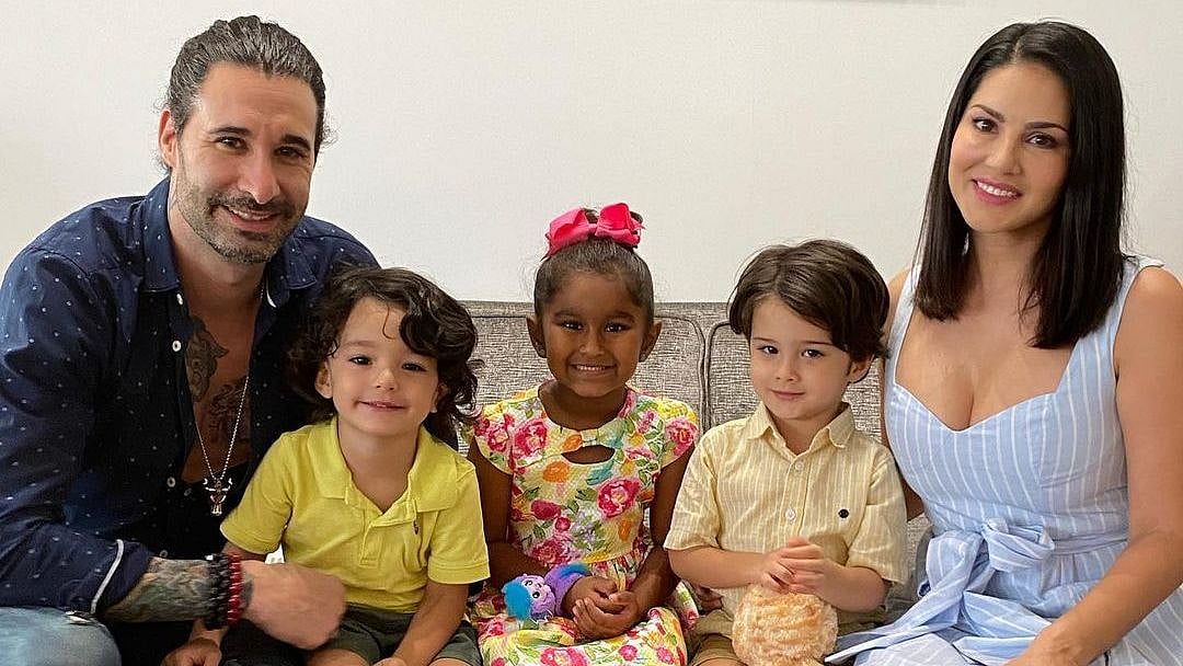 <div class="paragraphs"><p>Sunny Leone talks about balancing work and kids.</p></div>