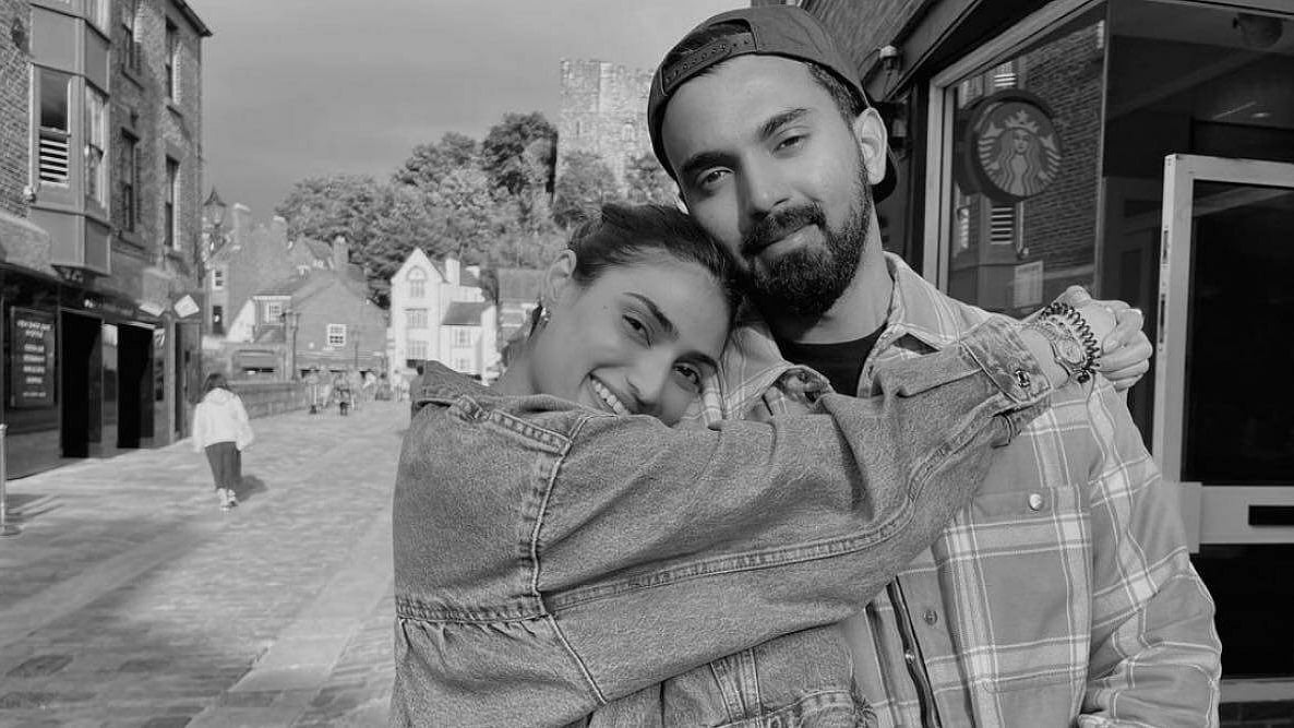 <div class="paragraphs"><p>Athiya Shetty with KL Rahul.</p></div>