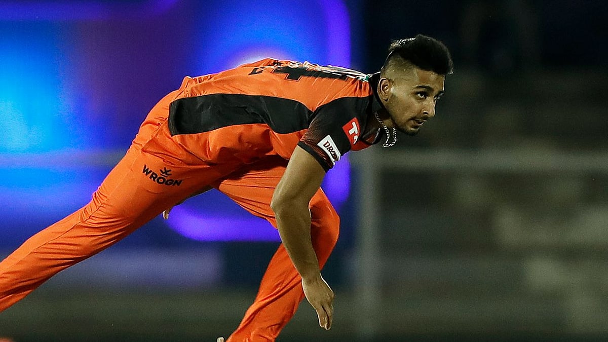 <div class="paragraphs"><p>Umran Malik picked up four wickets in the match against Punjab on Sunday.</p></div>