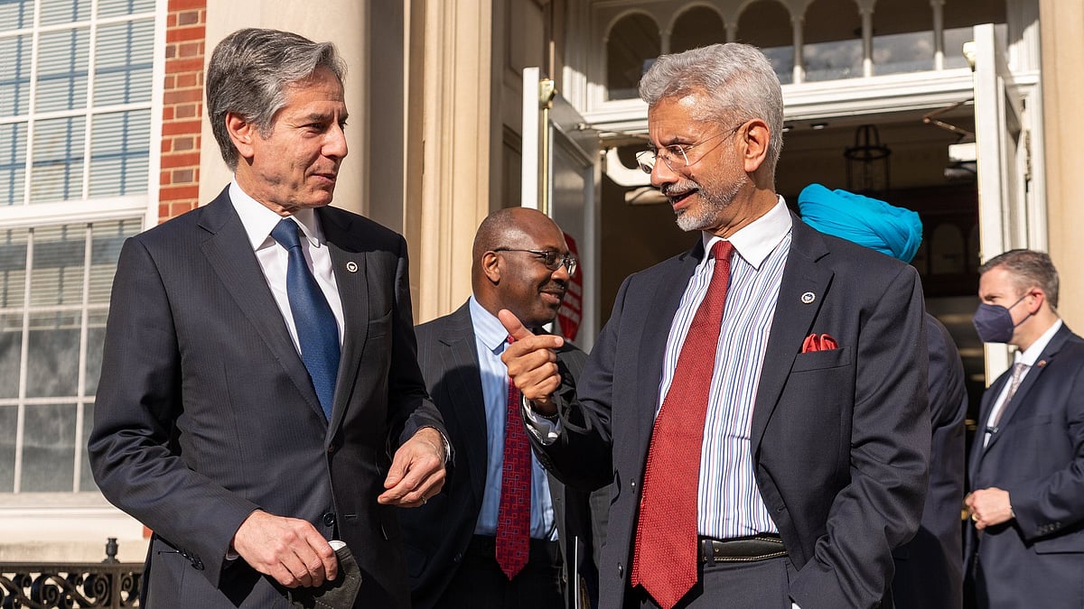 <div class="paragraphs"><p>United States Secretary of State Antony Blinken and India's External Affairs Minister S Jaishankar.</p></div>