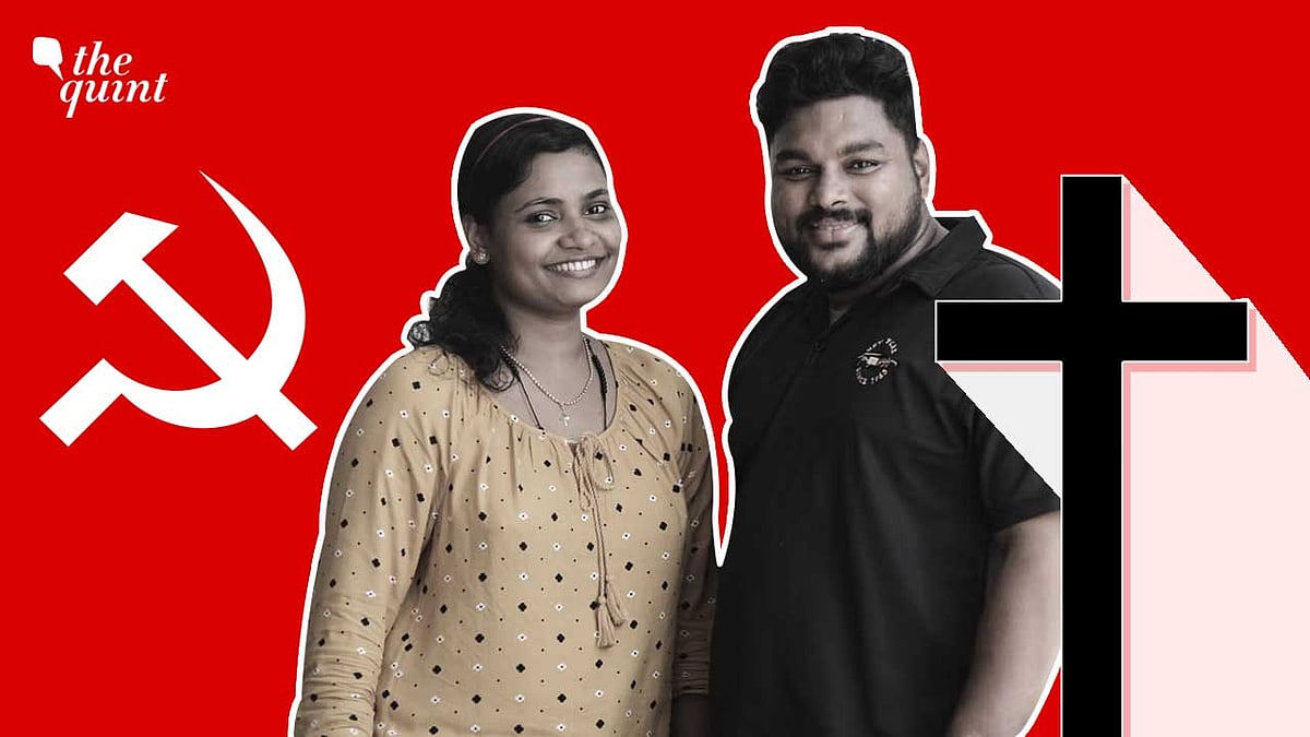 <div class="paragraphs"><p>Joisna Mary Joseph, a Christian and MS Shejin, who was born to a Muslim family got married on 9 April, once again raising the bogey of 'love jihad' in Kerala.</p></div>