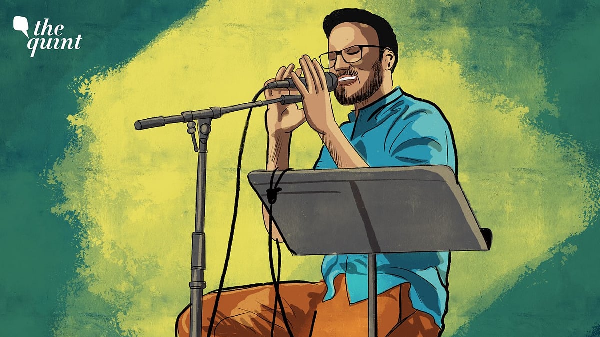<div class="paragraphs"><p>Indian American musician Aditya Prakash.&nbsp;</p></div>