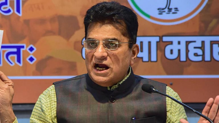 <div class="paragraphs"><p>BJP leader&nbsp;Kirit Somaiya.</p></div>