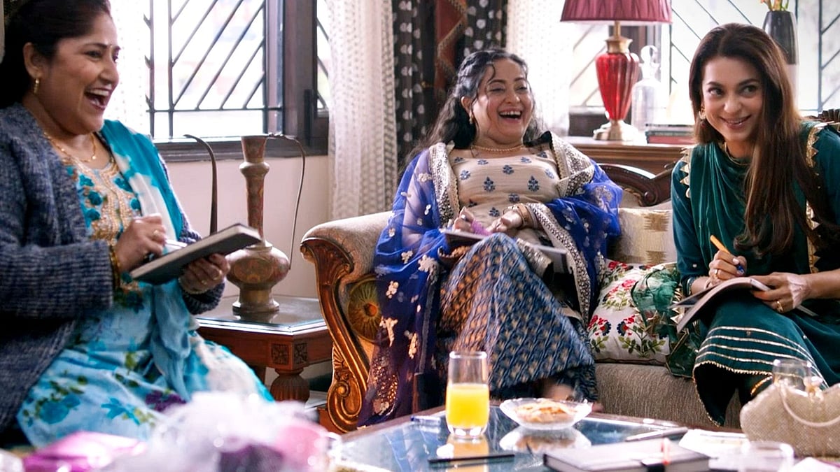 <div class="paragraphs"><p>Juhi Chawla and Sheeba Chaddha as part of the 'kitty circle' in&nbsp;<em>Sharmaji Namkeen.</em></p></div>