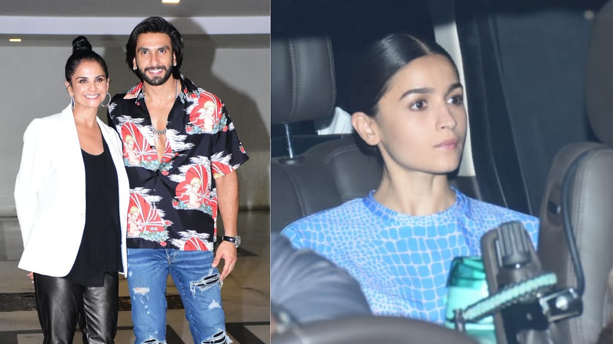 <div class="paragraphs"><p>Ranveer Singh, Alia Bhatt and other celebrities arrive for Karan Johar's party.</p></div>