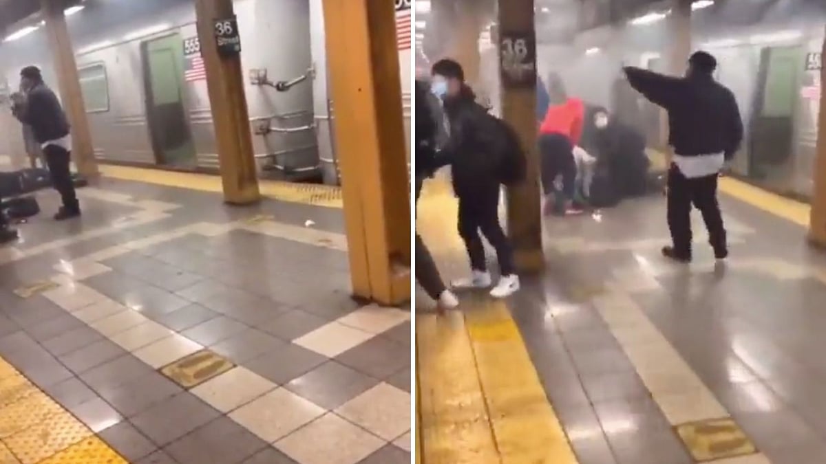 <div class="paragraphs"><p>As many as 23 people were injured on Tuesday, 12 April, after a man opened a two canisters of smoke and opened fire on the platform of a Brooklyn subway station in New York City.</p></div>