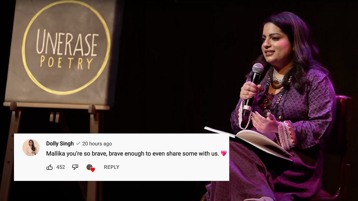 <div class="paragraphs"><p>Mallika Dua recites 'Mujhe Ghar Jaana Hai' as a tribute to her parents.</p></div>