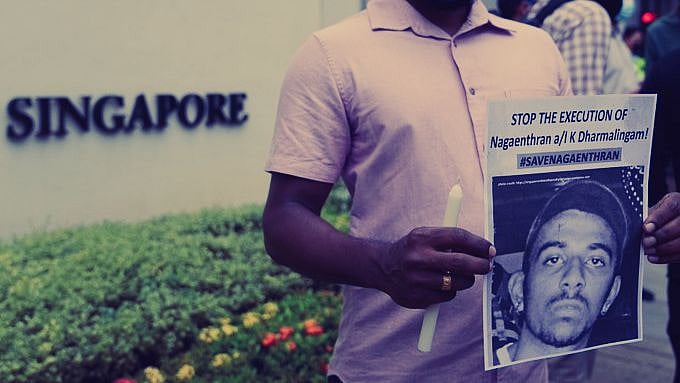 <div class="paragraphs"><p>Nagaenthran Dharmalingam was hanged on 27 April. </p></div>