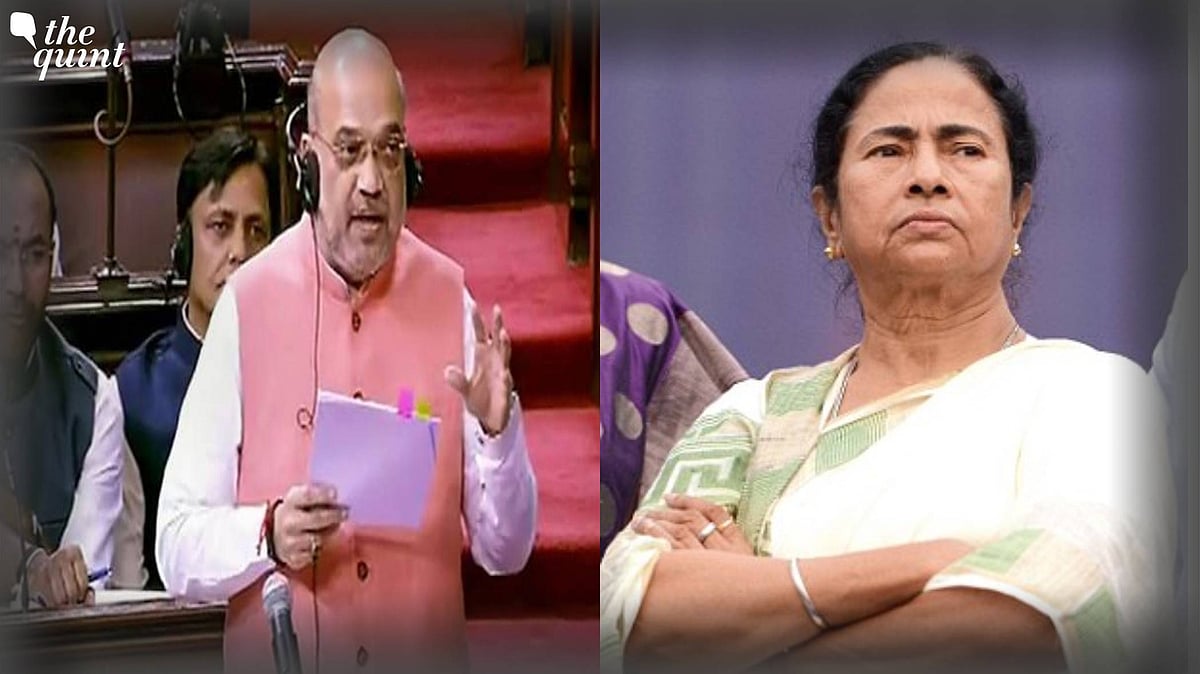 <div class="paragraphs"><p>Amit Shah's statement on Bengal, in Rajya Sabha, triggers ruckus by TMC MPs.</p></div>
