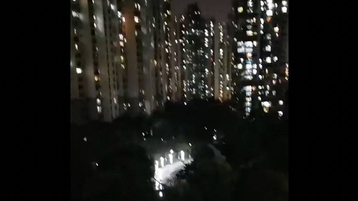 <div class="paragraphs"><p>Residents of Shanghai can be heard screaming from their balconies and windows. </p></div>
