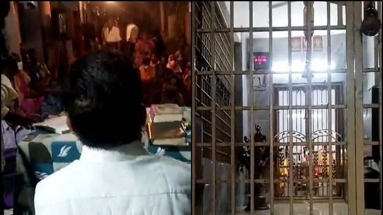 <div class="paragraphs"><p>Video was shared with claims that the temple was illegally occupied, calling for the “culprits” to be arrested.</p></div>