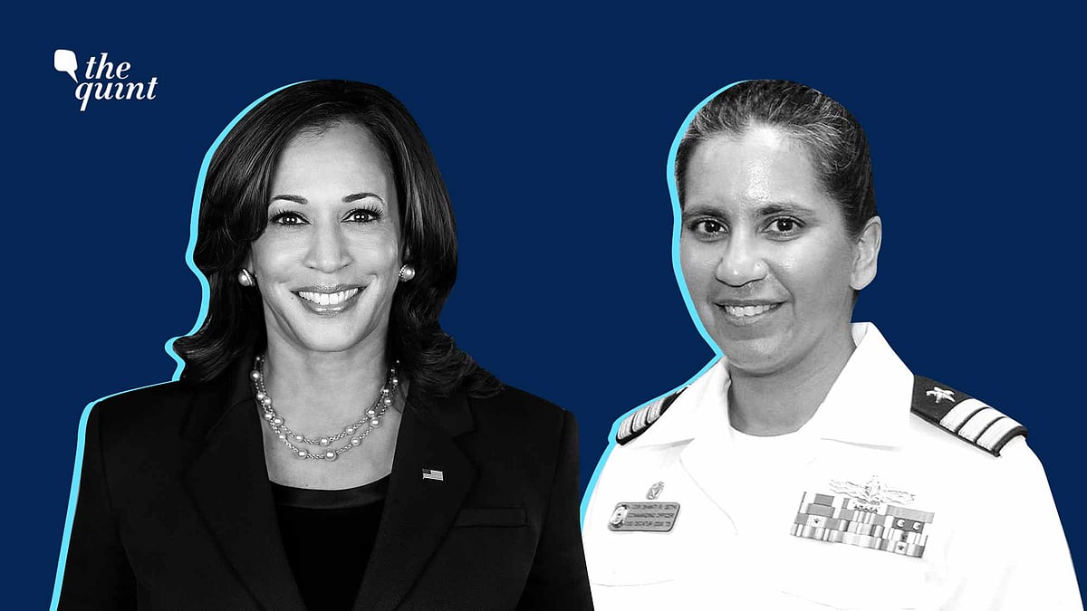 <div class="paragraphs"><p>Kamala Harris and Shanti Sethi.&nbsp;</p></div>