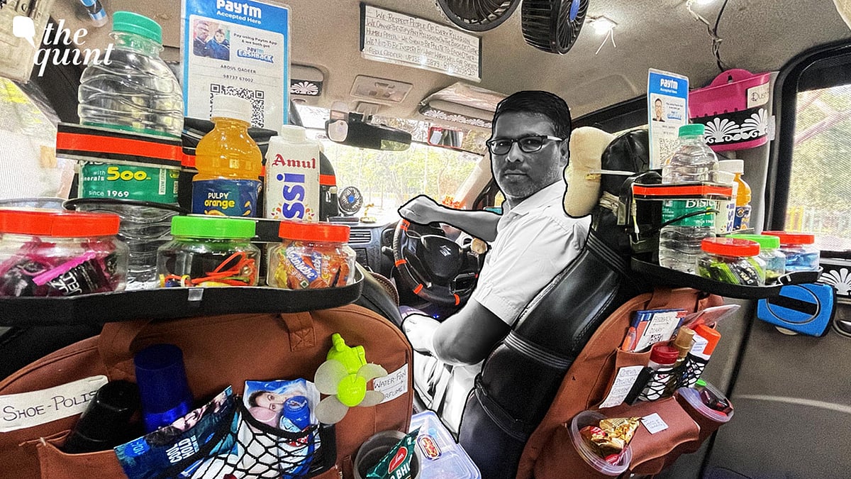 <div class="paragraphs"><p>The Delhi cabbie keeps freebies for his passengers.</p></div>