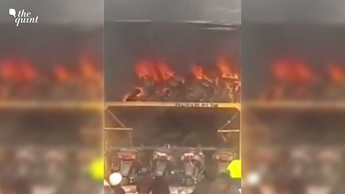 <div class="paragraphs"><p>20 electric scooters manufactured by Jitendra Electric Vehicles went up in flames in a transport container in Nashik.</p></div>