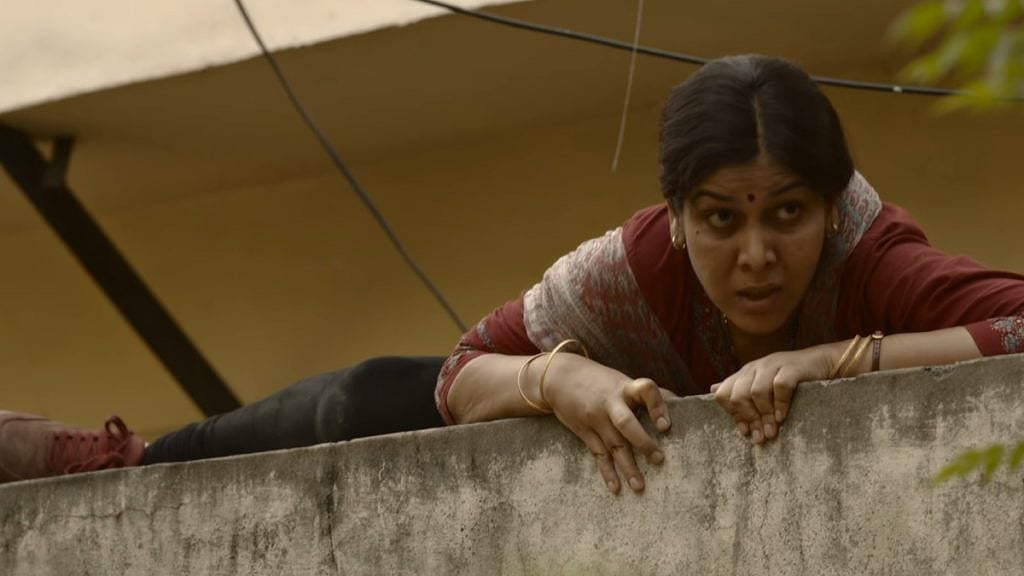 <div class="paragraphs"><p>Sakshi Tanwar in a still from <em>Mai</em>.</p></div>