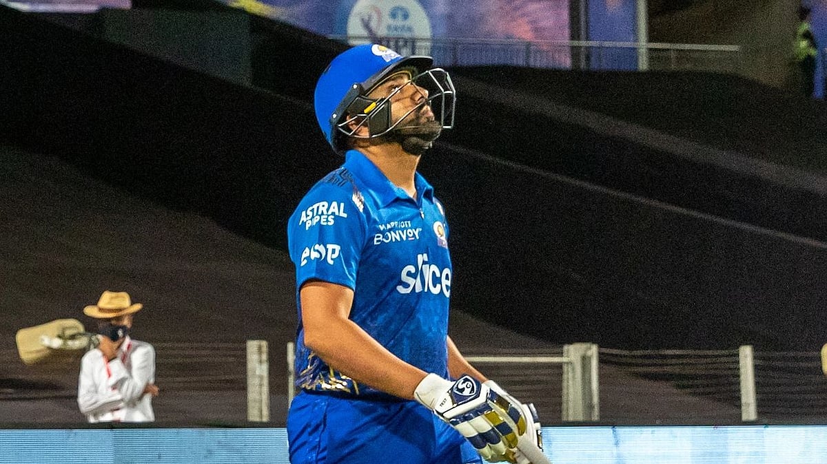 <div class="paragraphs"><p>Rohit Sharma walks out to bat&nbsp;</p></div>