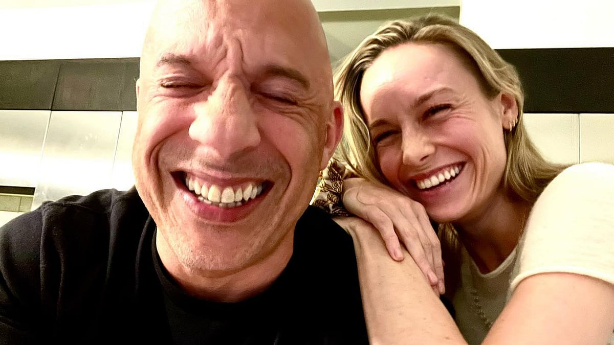 <div class="paragraphs"><p>Vin Diesel welcomes Brie Larson to the cast of&nbsp;<em>Fast &amp; Furious 10.</em></p></div>