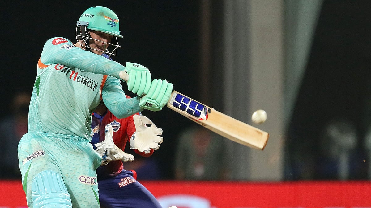 <div class="paragraphs"><p>Quinton de Kock scored 80 in a winning cause.</p></div>