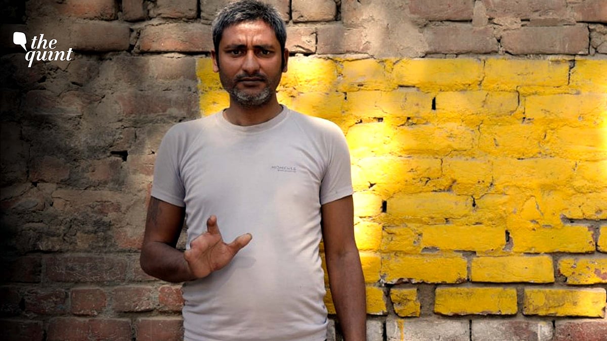 <div class="paragraphs"><p>Ranjan lost four fingers to the power press while making car parts.&nbsp;</p></div>