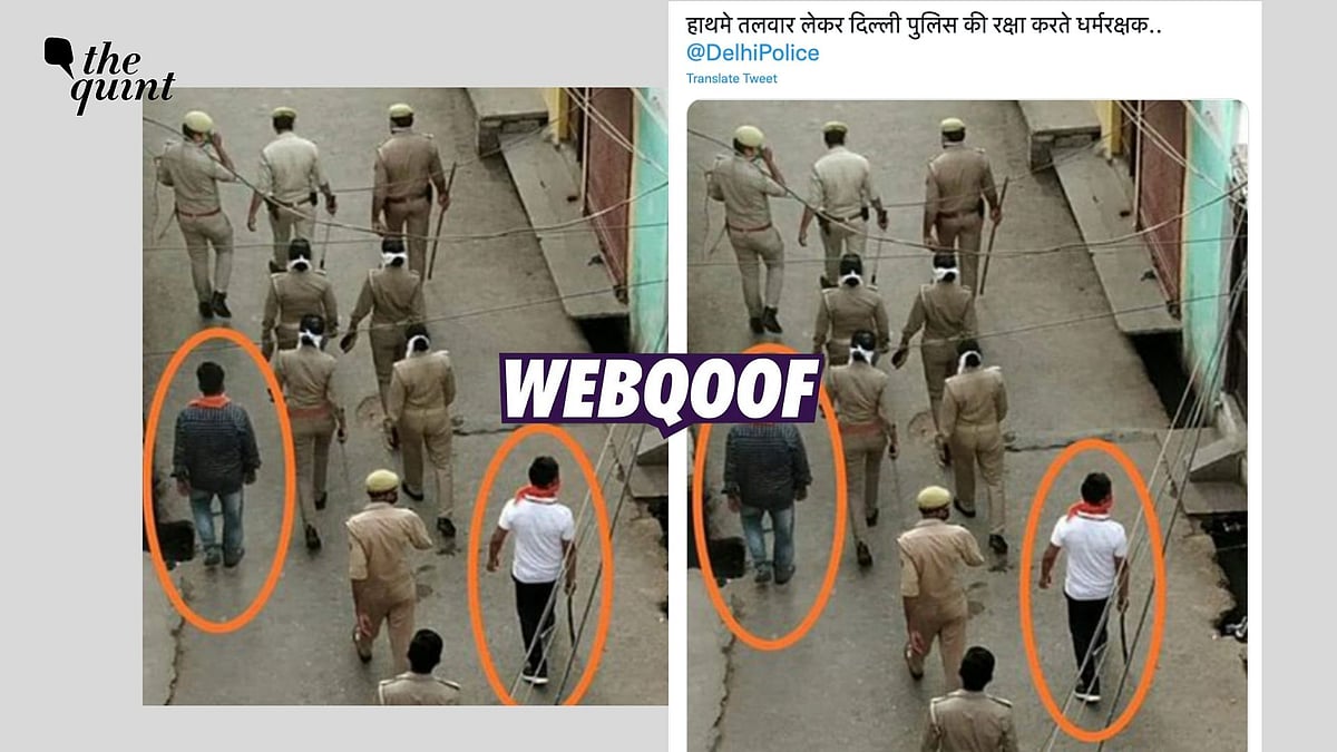 <div class="paragraphs"><p>The claim links the photo to the Jahangirpuri violence.</p></div>