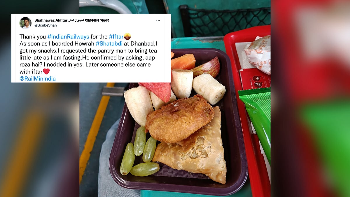 <div class="paragraphs"><p>Indian Railways surprise passenger with Iftar.</p></div>