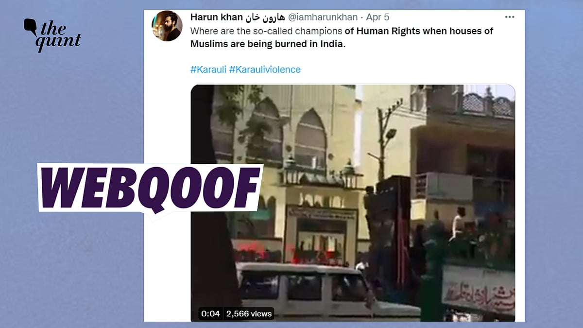 <div class="paragraphs"><p>Fact-Check | A video from a rally in Karnataka was linked with the communal violence in Rajasthan. </p></div>
