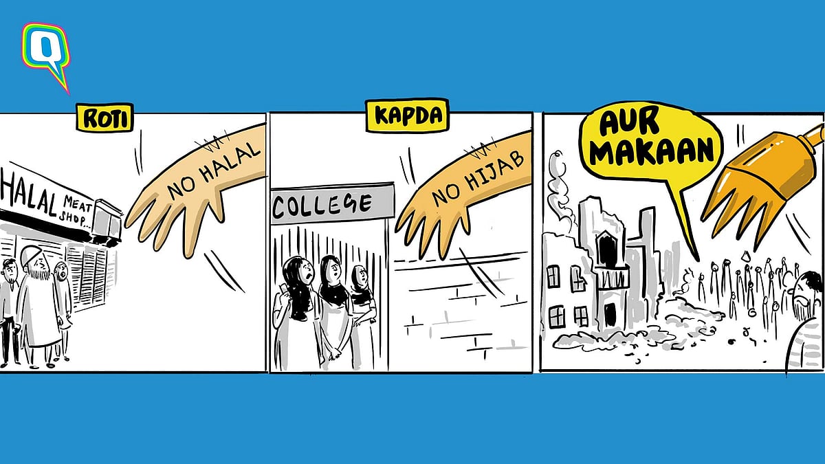 <div class="paragraphs"><p>Indian politics' age-old slogan of 'Roti, Kapda, Makaan' has found an upgrade in #NewIndia.</p></div>