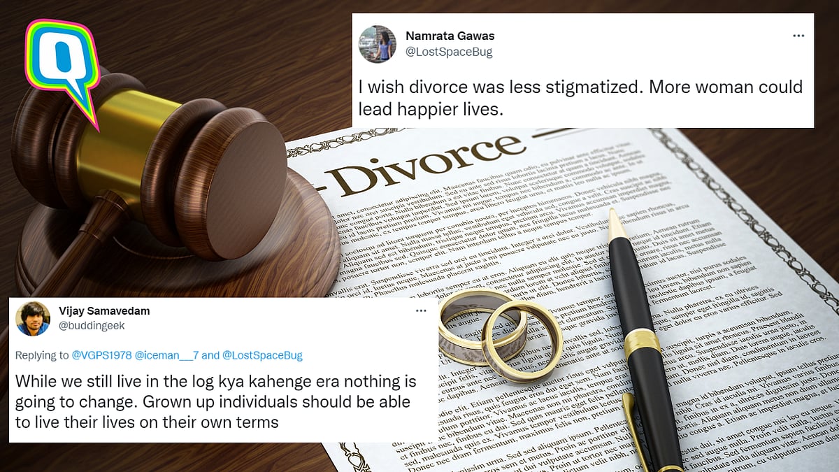 <div class="paragraphs"><p>Woman's tweet on normalizing divorce goes viral and sparks a discussion. </p></div>