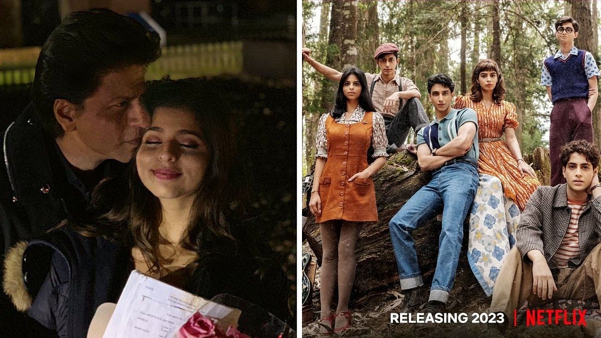 <div class="paragraphs"><p>Shah Rukh Khan pens note for Suhana ahead of <em>The Archies</em>.</p></div>