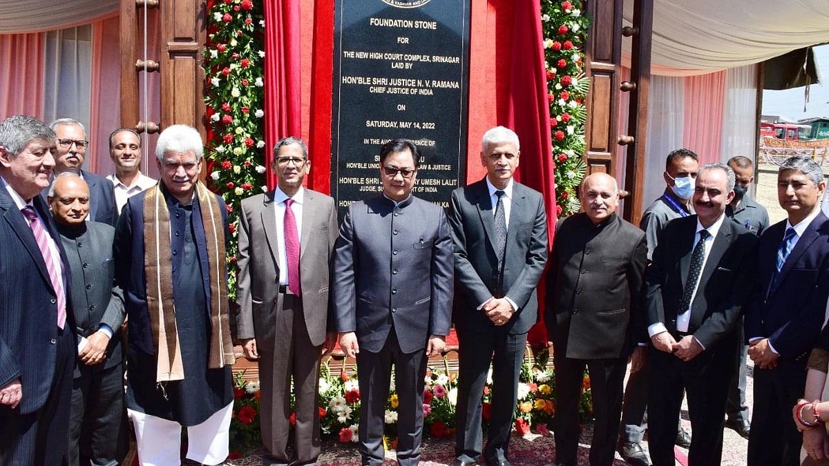 <div class="paragraphs"><p>Chief Justice of India (CJI) N.V. Ramana on Saturday, 14 May, said on peace shall only prevail when people's dignity and rights are recognised and protected.</p></div>