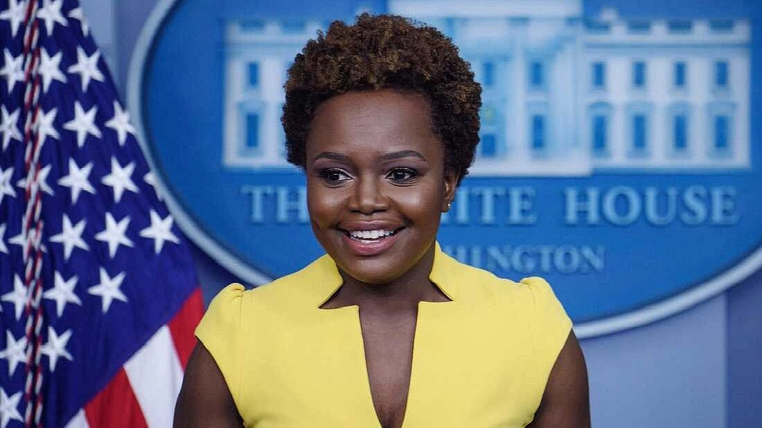 <div class="paragraphs"><p>Karine Jean-Pierre.&nbsp;</p></div>
