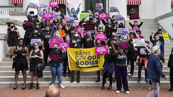 <div class="paragraphs"><p>With the US Supreme Court's draft bill on the landmark judgement that guarantees the right to abortion spurring political and social resistance, President Joe Biden on Wednesday, 4 May asserted that he will defend the historic ruling, stressing that "a woman’s right to choose is fundamental."</p></div>