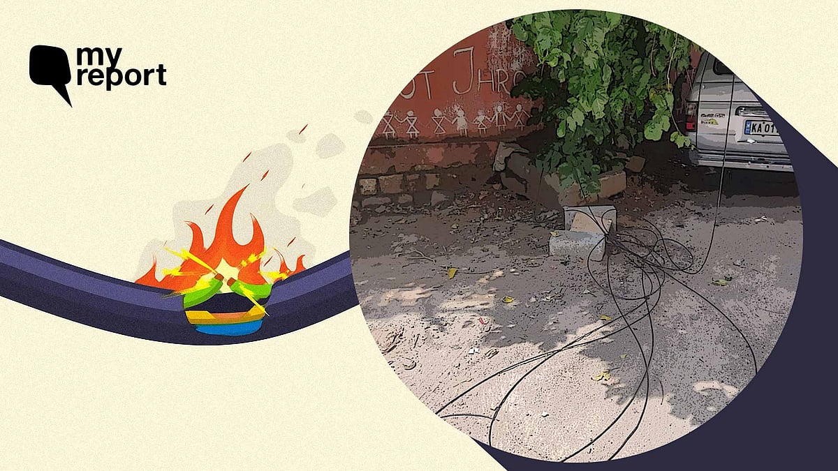 <div class="paragraphs"><p>Bengaluru's unattended wires and cables.</p></div>