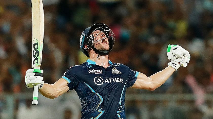 <div class="paragraphs"><p>David Miller's 68 helped Gujarat beat Rajasthan and qualify for the final of IPL 2022.</p></div>