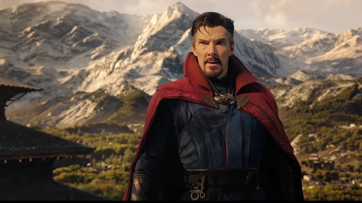 <div class="paragraphs"><p>Benedict Cumberbatch in and as <em>Doctor Strange in Multiverse of Madness.</em></p></div>