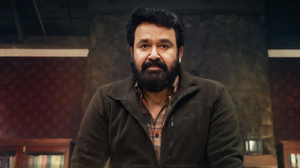 <div class="paragraphs"><p>Mohanlal in the poster for Jeethu Joseph's <em>12th Man.</em></p></div>