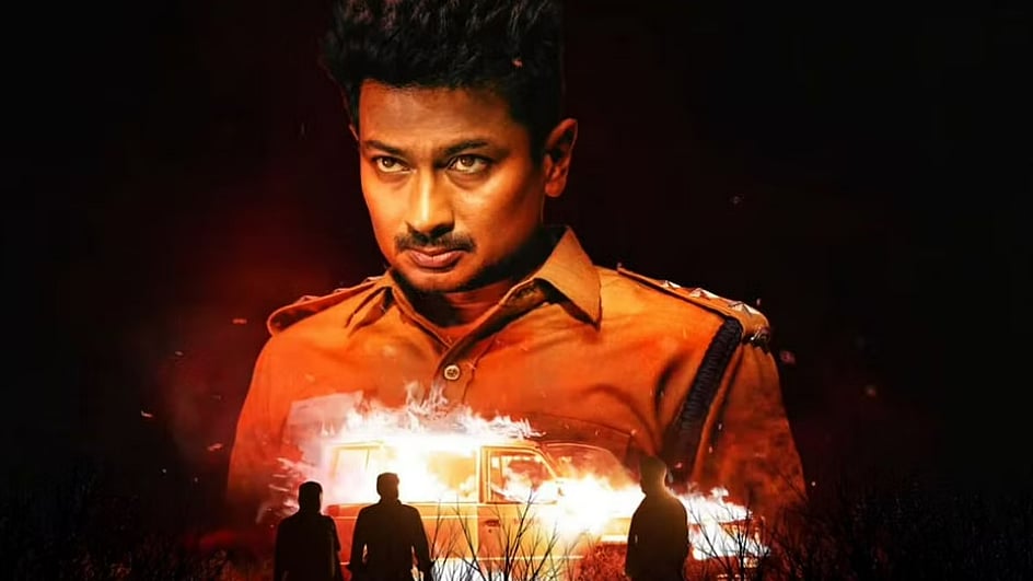 <div class="paragraphs"><p>Udhayanidhi Stalin in <em>Nenjuku Needhi</em>, the Tamil remake of <em>Article 15</em>.</p></div>