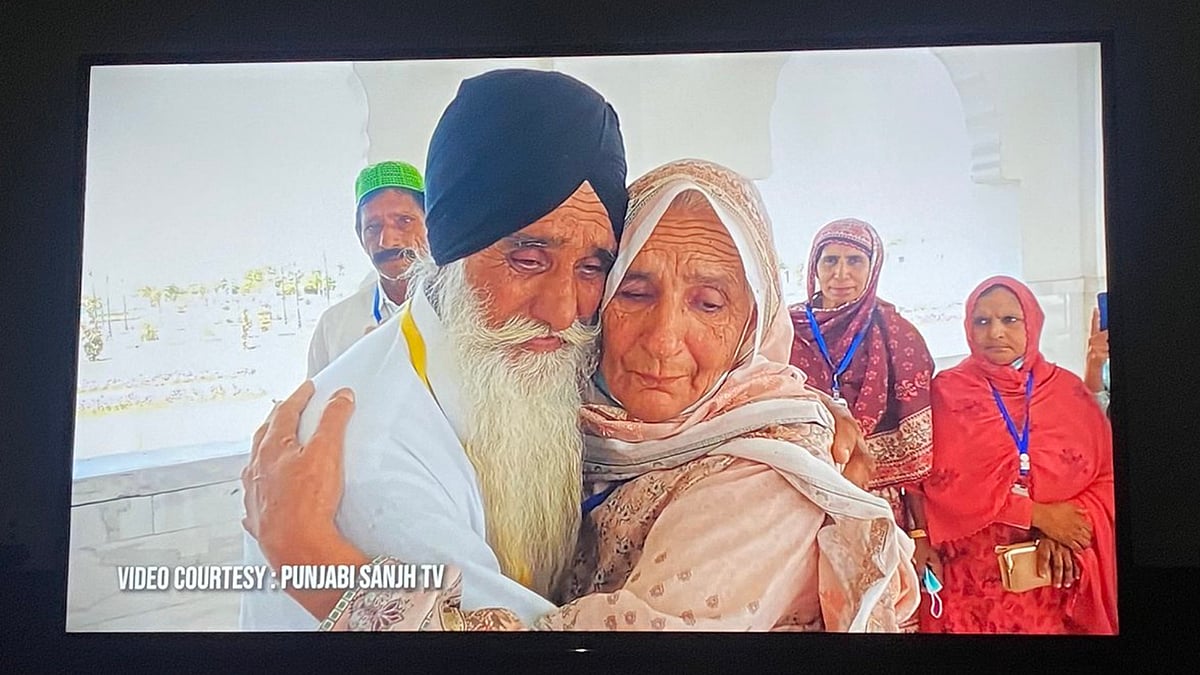 <div class="paragraphs"><p>Siblings reunite at Kartarpur Corridor.</p></div>
