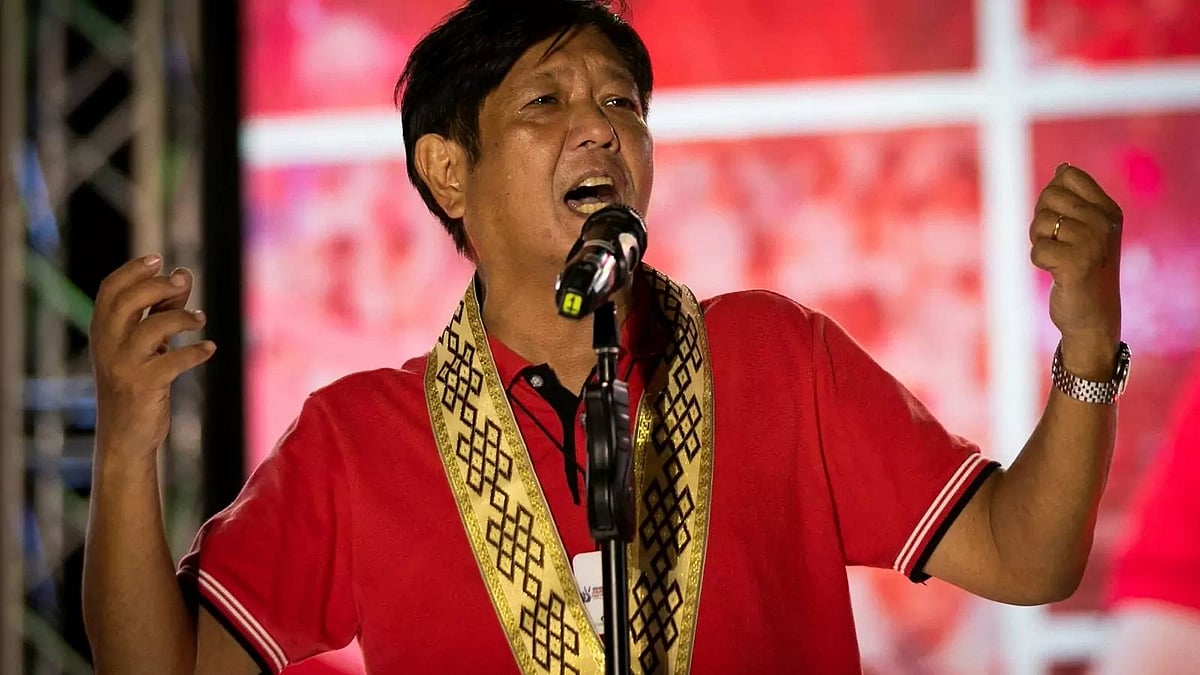 <div class="paragraphs"><p>Ferdinand Marcos Jr is the frontrunner in the election. </p></div>