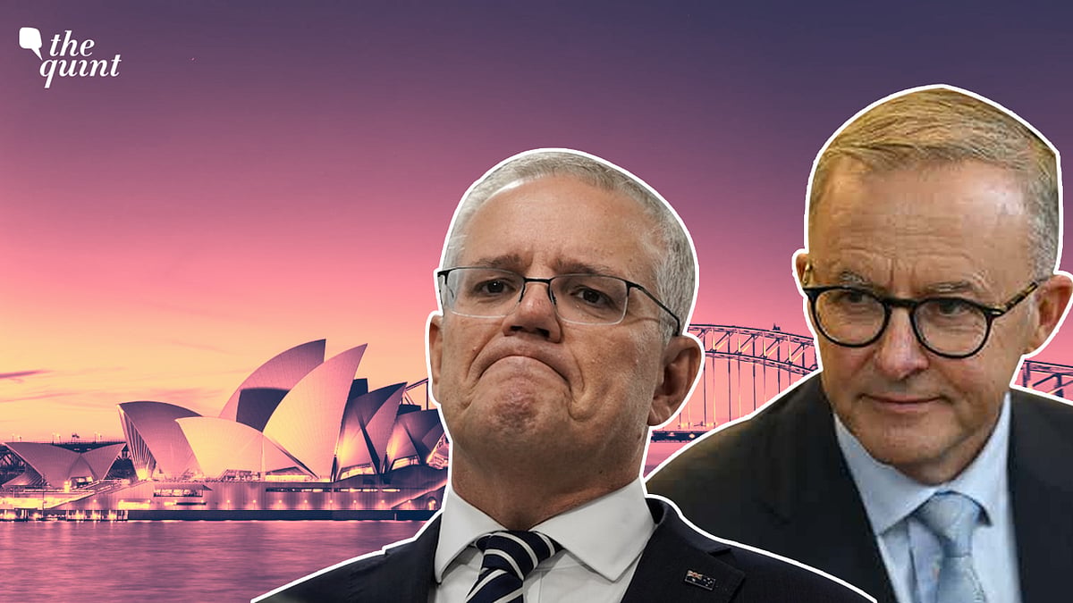 <div class="paragraphs"><p>Prime Minister Scott Morrison and&nbsp;Anthony Albanese of the Labor Party.&nbsp;</p></div>
