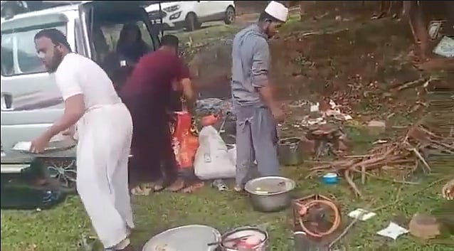 <div class="paragraphs"><p>A group of activists belonging to Sri Rama Sene harassed a Muslim family having a picnic close to a temple in Karnataka's Udupi, asking them to vacate the premises.</p></div>