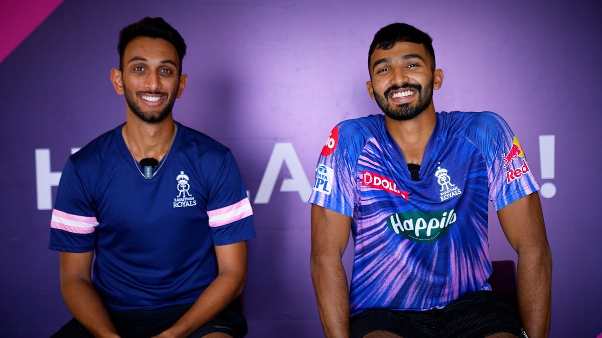 <div class="paragraphs"><p>IPL 2022: Rajasthan Royals' Prasidh Krishna and Devdutt Padikkal</p></div>